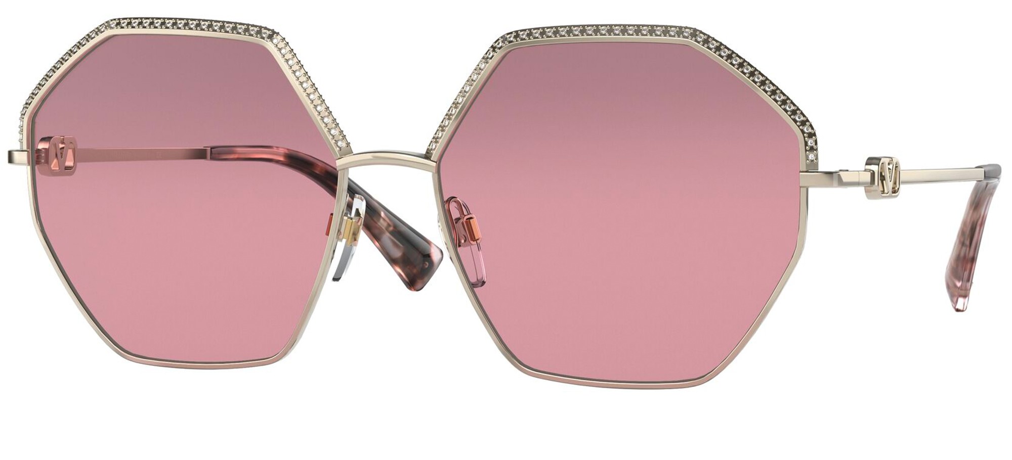 Oculos valentino discount rosa