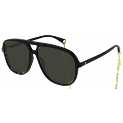Gucci 1077 001 - Óculos de Sol com Corrente