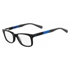 Óculos de grau masculino retangular Nike Preto Azul - Comprar Online