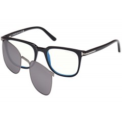 Tom Ford 5916B 001 - Oculos com Blue Block e Clip On